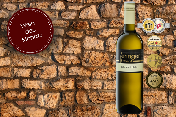 Wein des Monats - Blütenmuskateller Keringer Wein des Monats - Blütenmuskateller Keringer