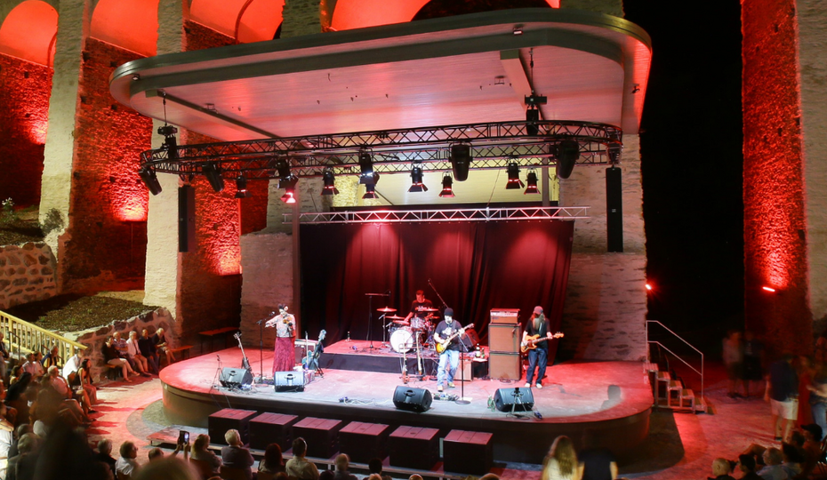 Festivalkonzert in der Burgarena Schlaining.