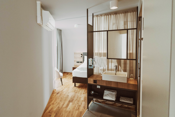 Doppelzimmer Superior im Burghotel Schlaining